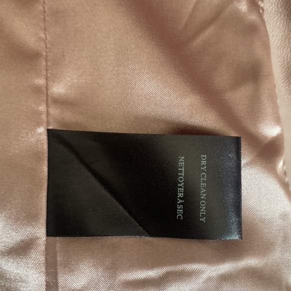 (A8) NEW Blank NYC Pink Genuine Leather Moto Jacket, Size Medium, NWOT - Picture 9 of 14